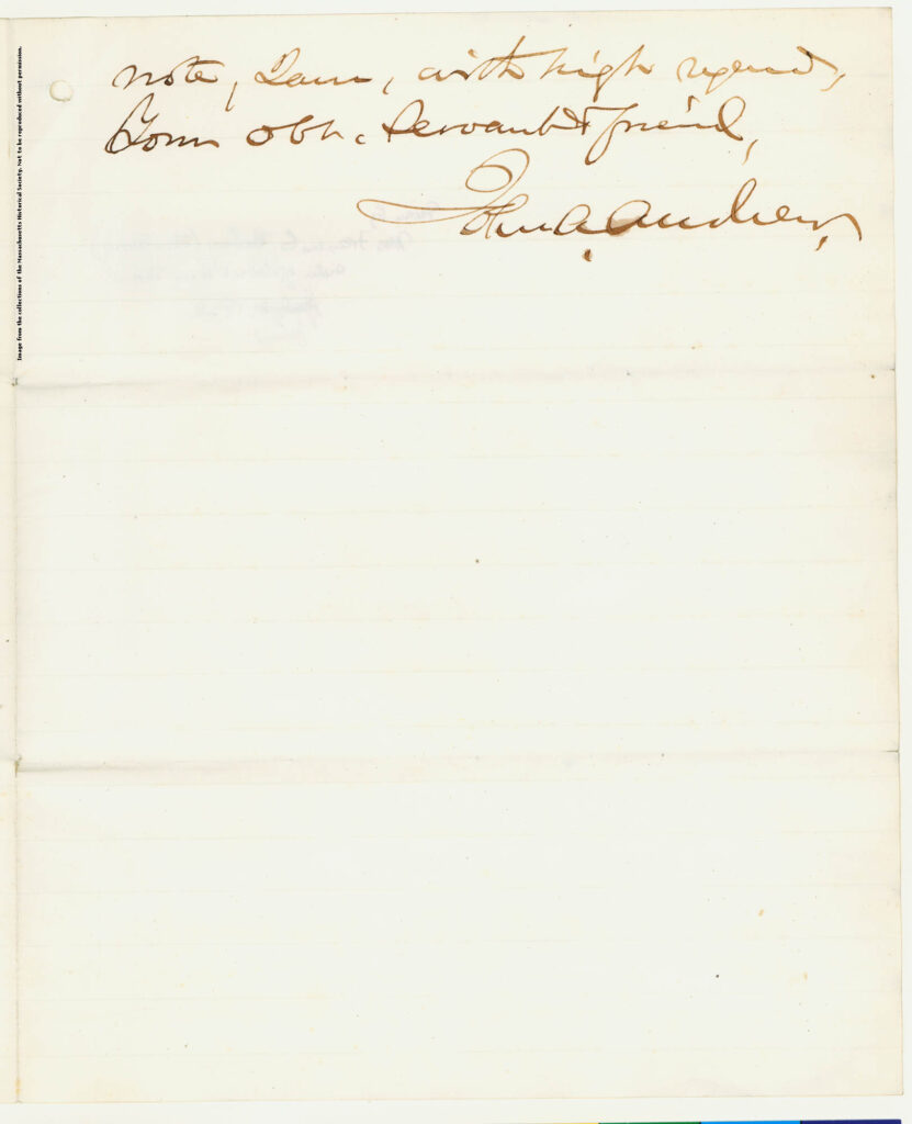 Handwritten letter on parchment, page 7